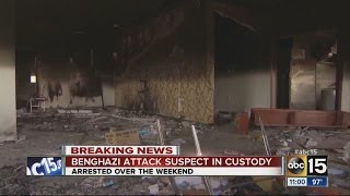 Benghazi attack suspect in custody