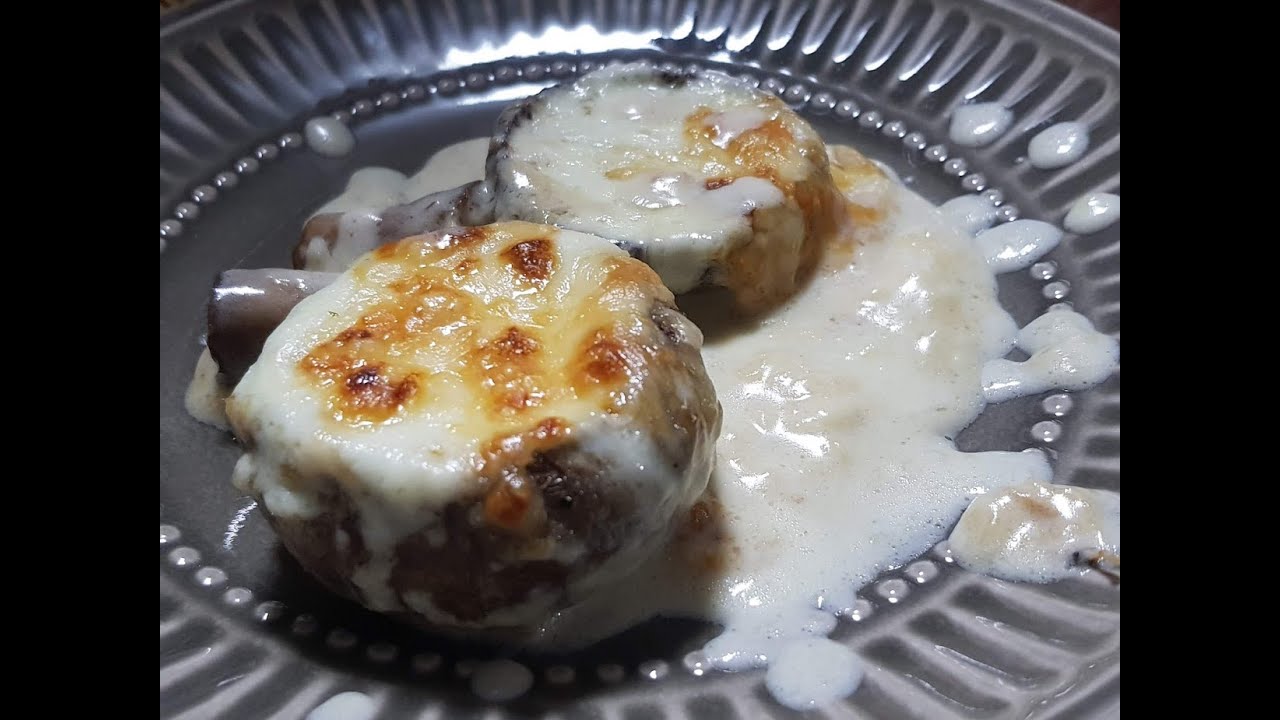 فطر بالجبن والبشاميل 🍄