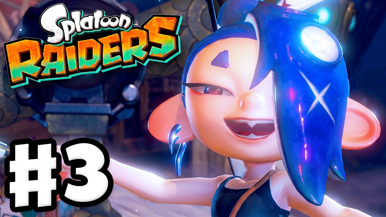 Splatoon Raiders - Gameplay Walkthrough Part 3 - Shiver Joins My First Real Boss Fight!