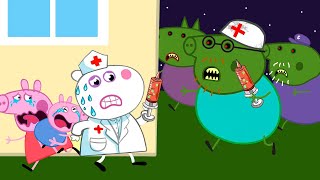 Peppa Zombie Apocalypse, Zombies Appear At The Laboratory‍♀ | Peppa Pig Funny Animation