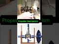 Reverse Propeller Mechanism Explained 🚤⚙️ | Genius Gear System #shorts