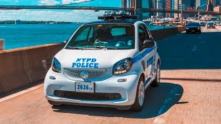 New York Police Smart Fortwo