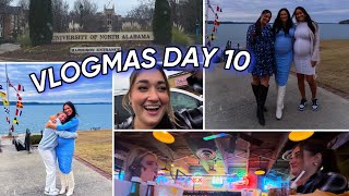 VLOGMAS DAY 10! baby showers, my college town, and our first home ❤️