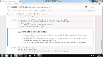 Tensorflow: Use of PreMade Estimator tf.estimator