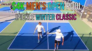 $4K Men’s Open Pool Play | Ayotte (5.6) / Shaffer (5.3) vs Taibl (5.5) / Vayo (4.8) | iPickle Winter