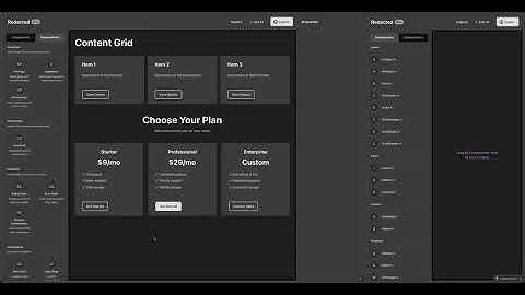 Building & Exporting UI Effortlessly | No-Code Tool Demo
