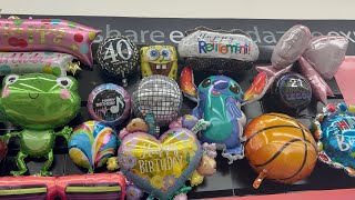 Michaels New Balloons Stylist today and decor #michaels #michaelsballoons #balloons #balloon