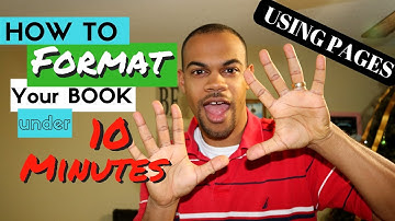 How to Format Your Ebook for Kindle Using Pages - Kindle Publishing