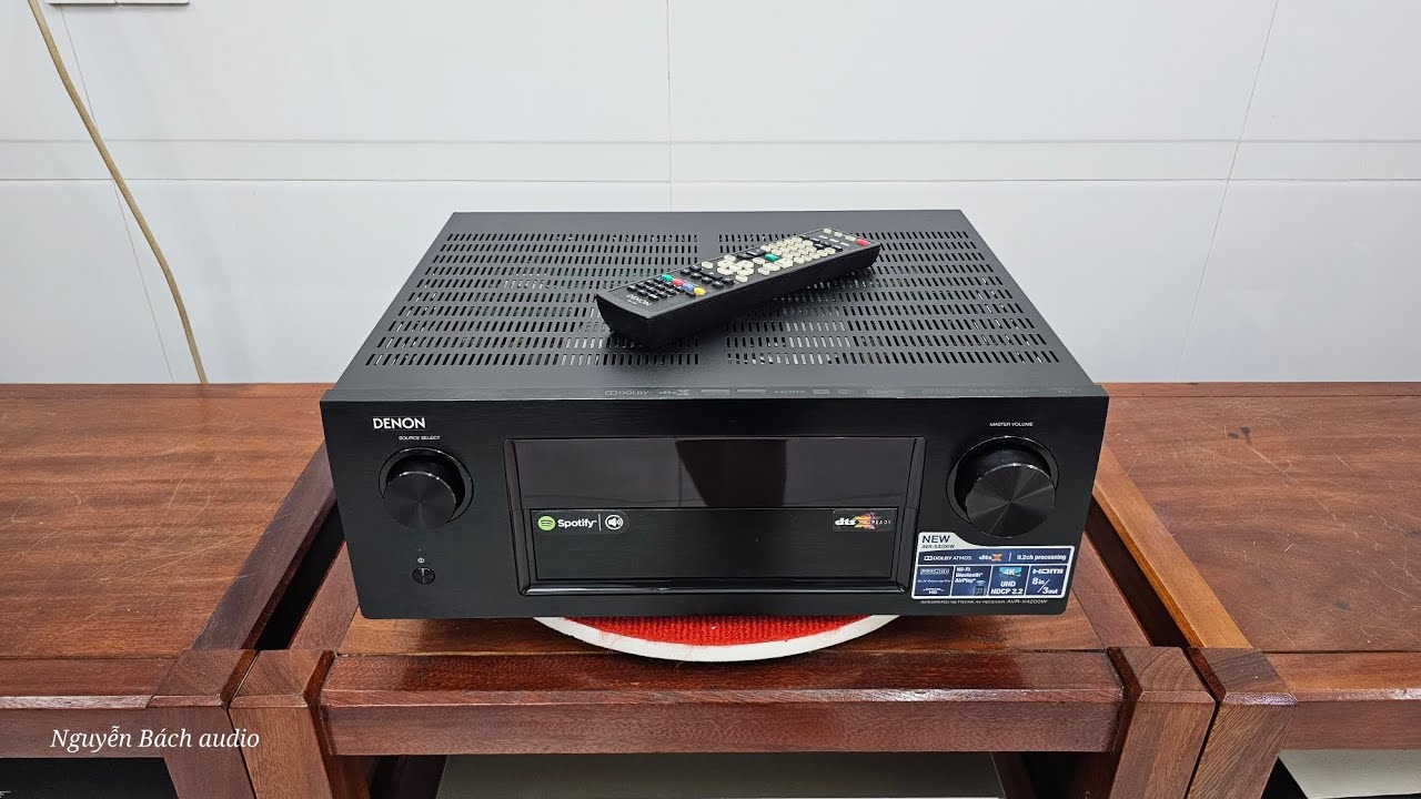 Denon AVR-X4200W - Versatile, high-performance, 9.2 - 165w per