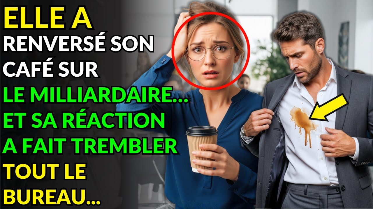ELLE A RENVERSÉ SON CAFÉ SUR LE MILLIARDAIRE… ET SA RÉACTION A FAIT TREMBLER TOUT LE BUREAU