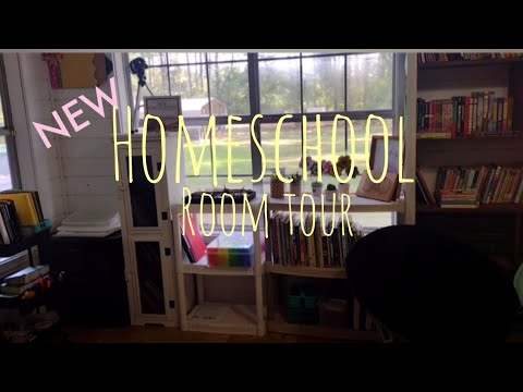 We Moved Our School Room | Homeschool Room Tour | Homeschool Room ...