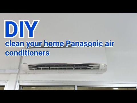 How to DIY service an Panasonic inverter air con.