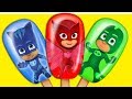 Learn Colors with Pj Masks Ice Creams for Kids