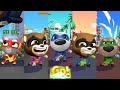 Talking Tom Hero Dash All Raccoon Bosses Crystals 