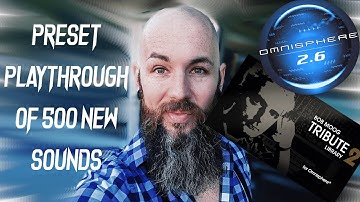ALL NEW BOB MOOG TRIBUTE LIBRARY 2 SOUNDS - Preset Playthrough of 500 new patches in Omnisphere!