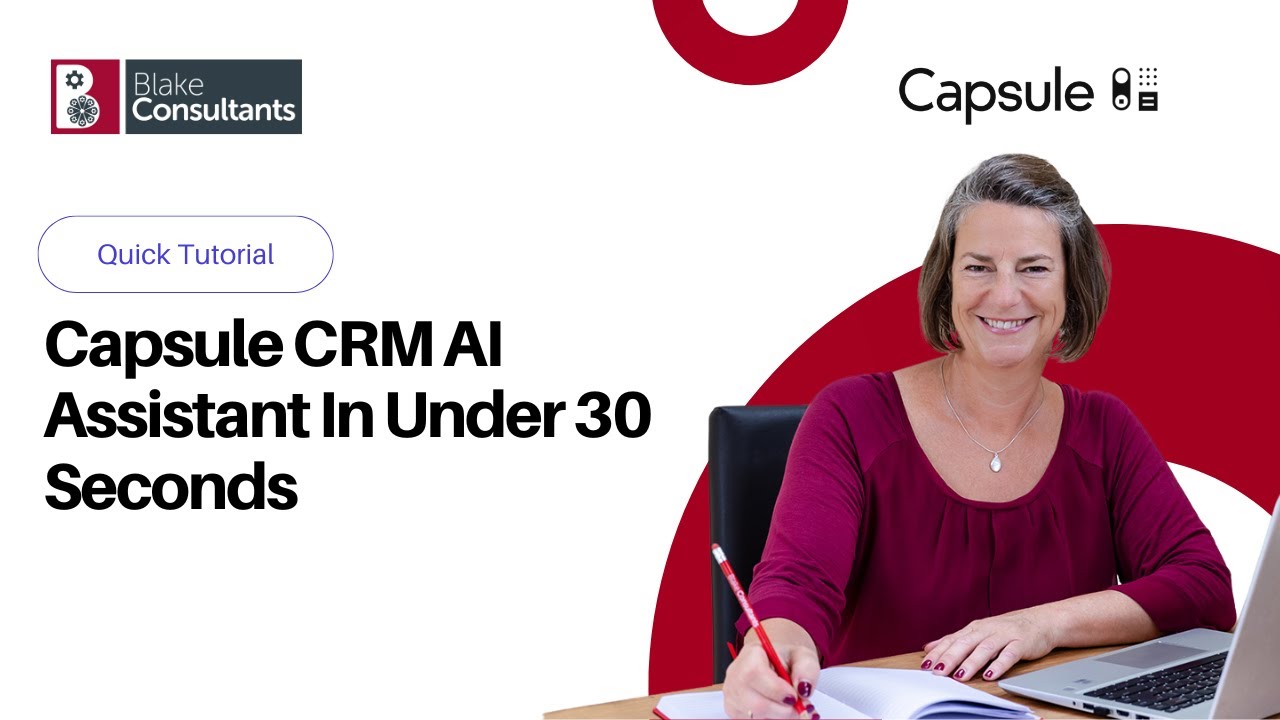 Capsule CRM 2024 Demo | AI Content Assistant