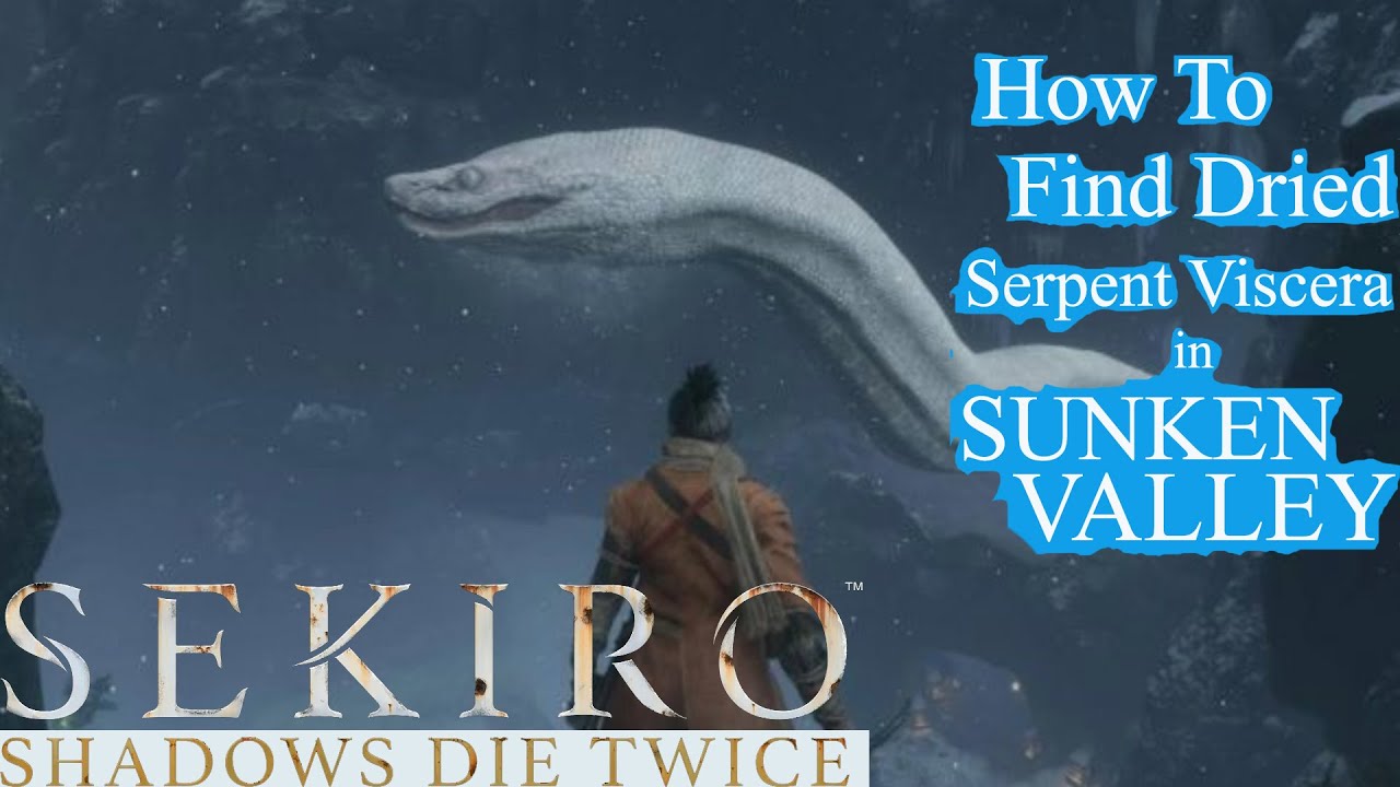 SEKIRO SHADOWS DIE TWICE How to get Dried Serpent Viscera YouTube
