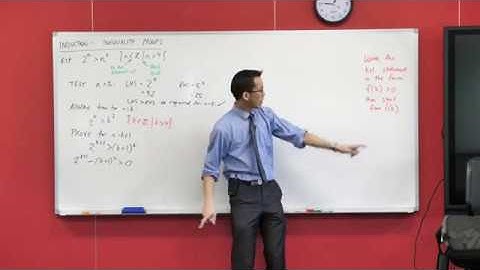 Induction Inequality Proofs (2 of 4: Considering one side of the inequality)