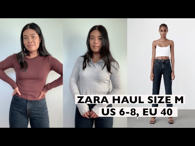 ZARA Haul (Jeans, Tops) Size US 6-8, EU 40 