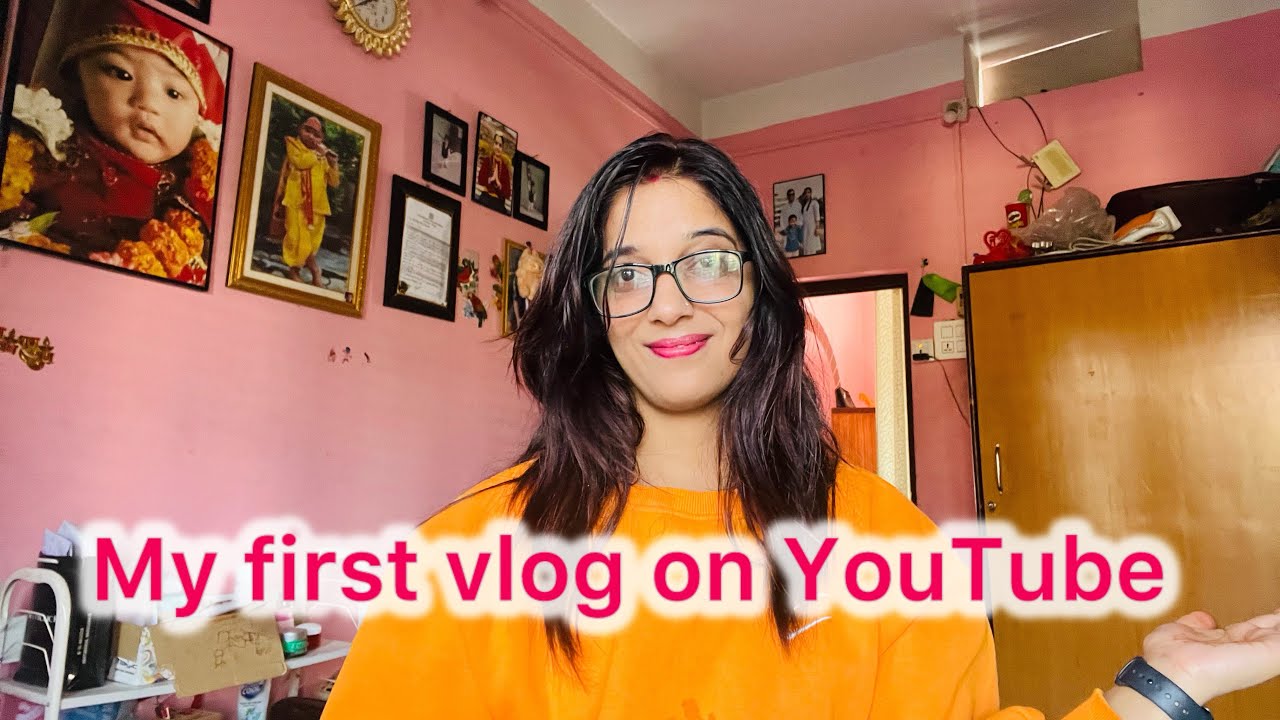 My first vlog on YouTube 🥰🌸ll a day in my life 🌺ll - YouTube
