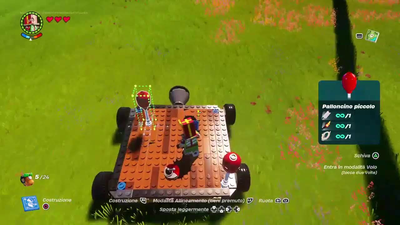 Come costruire un veicolo volante! PS4 Lego Fortnite