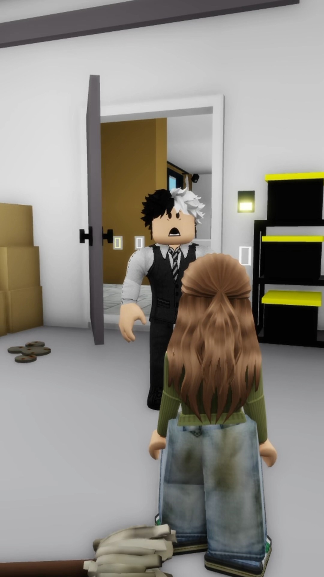 YO SIEMPRE CUIDARÉ DE MIS ESTUDIANTES ? #roblox #brookhaven #shorts #historiaderoblox #roleplay