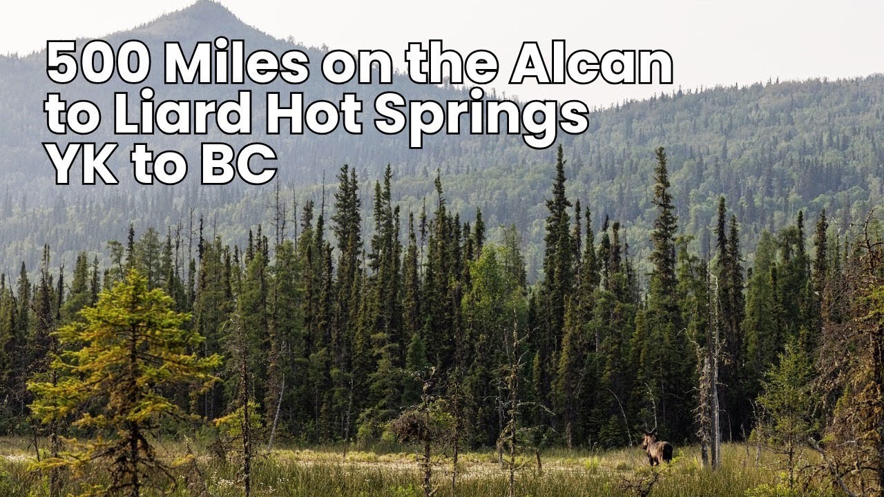 June 27th - Kluane National Park to Liard Hot Springs - 500 Miles on the R1250G Adventure