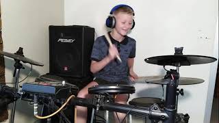 Dura (Daddy Yankee) Drum Cover by Dylan The Drummer