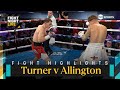 The showman   henry turner v billy allington  boxing fight highlights  fightnight