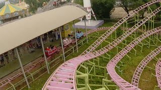 Space Trip Roller Coaster POV Chinese Knock Off Jet Star/Flitzer Beijing Shijingsham China