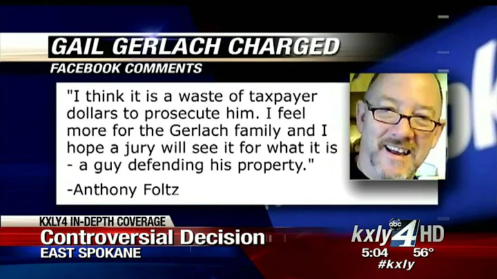 Spokane community reacts to Gerlach charges