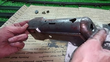 MARX WIND UP COMMODORE VANDERBILT / CONVERSION TO ELECTRIC / WIPING THE PAINT OFF / VIDEO # 2