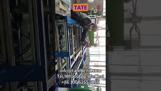 High Speed Automatic Wire Shelf Welding Machine for Wire Mesh Deck Shelving Production in India USA