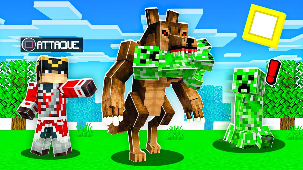 J'ADOPTE UN LOUP GAROU DANS MINECRAFT ! YouTube