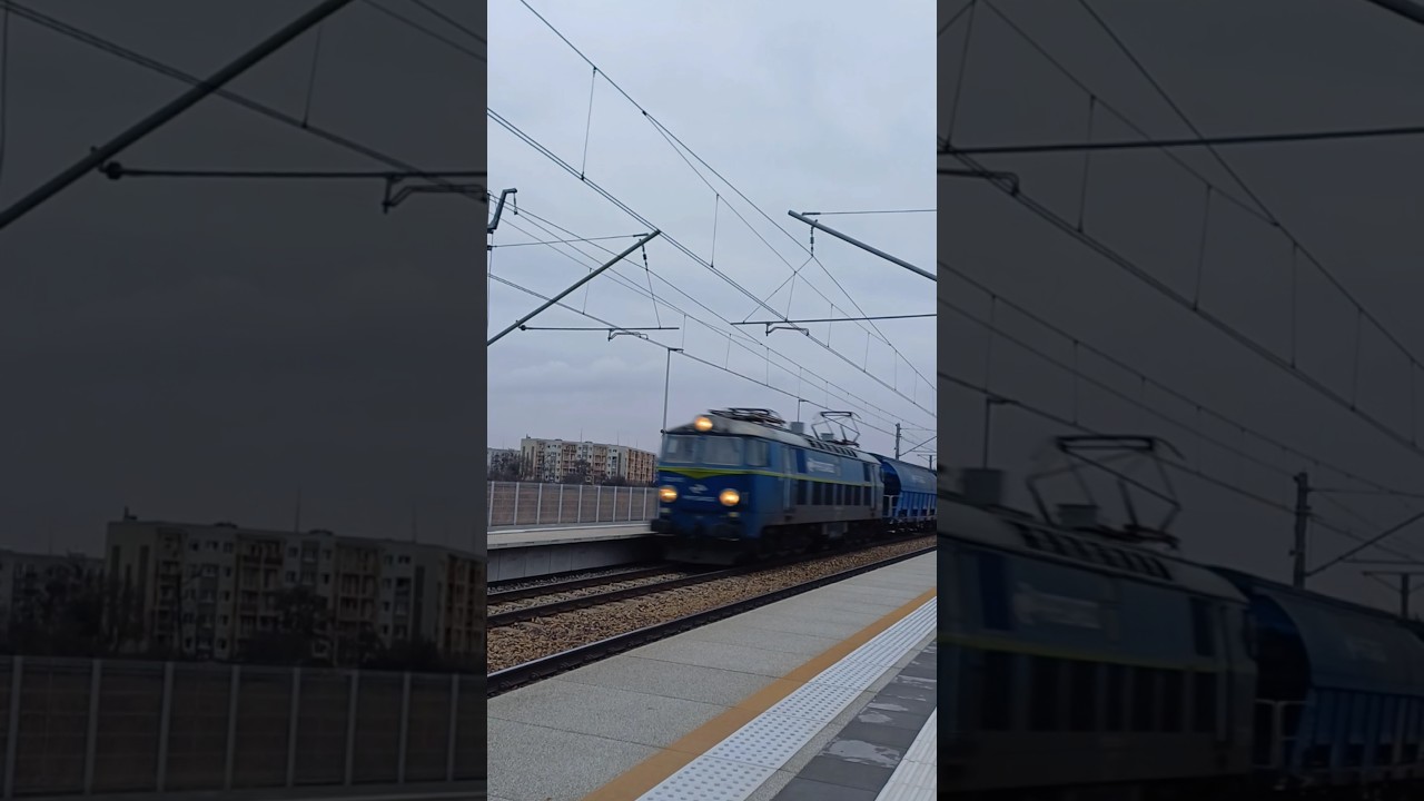 przelot przez Oławę Zachodnia et22-1072 pkp cargo ze zrorzówkami