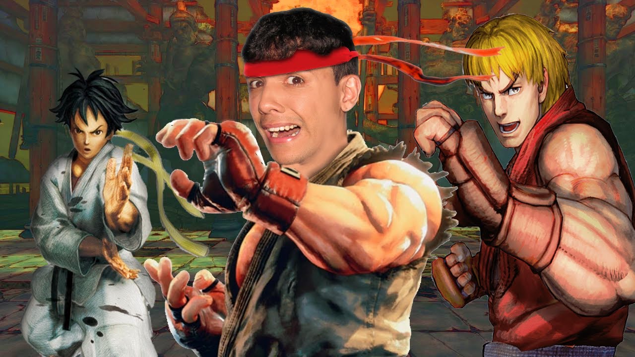 DERROTANDO TODO MUNDO COM O RYU! - Ultra Street Fighters IV