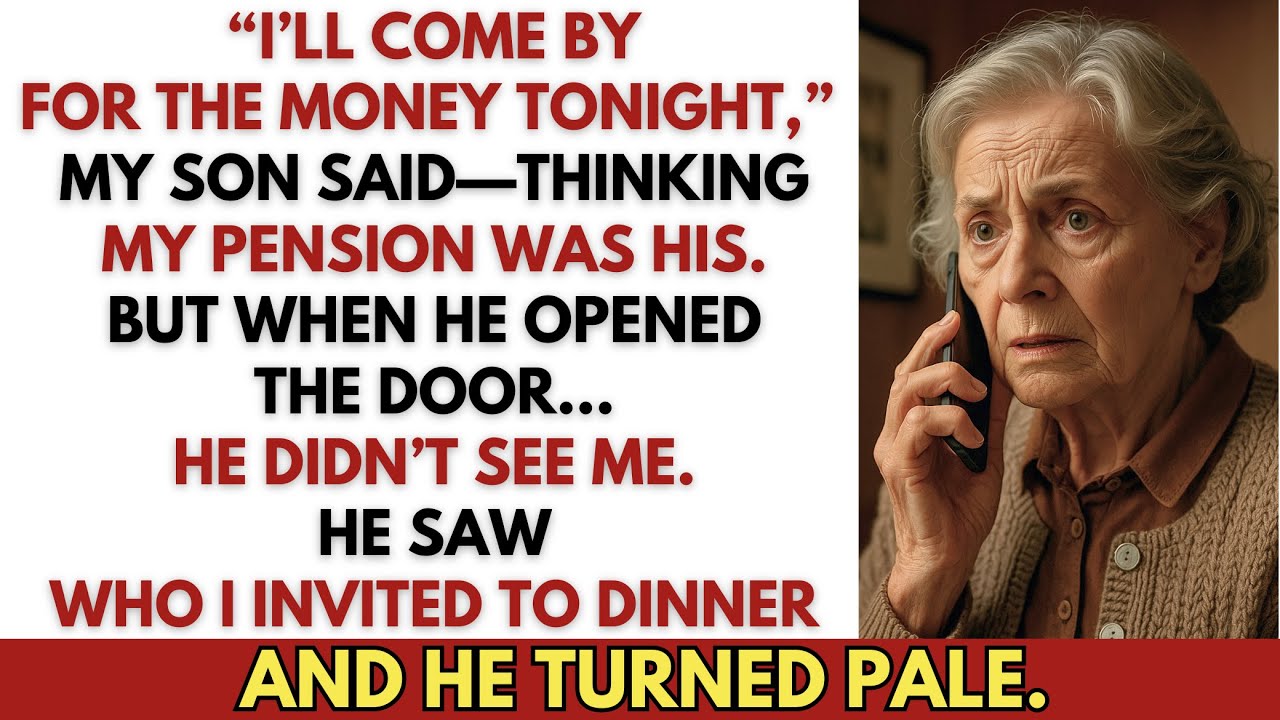 My son hadn’t called in months — until he heard my pension cleared.