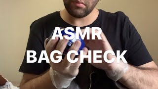 [ASMR] TSA Bag Check by LyaASMR