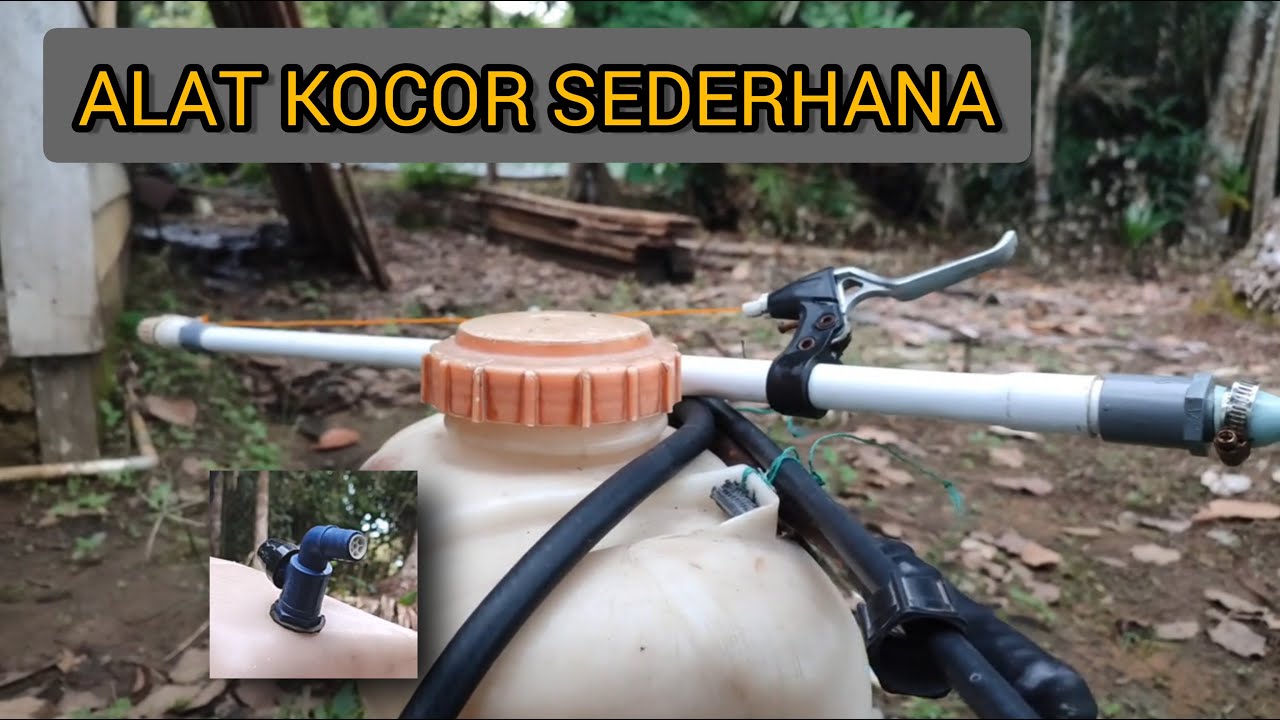 MEMBUAT ALAT KOCOR PUPUK MENGGUNAKAN SEMPROTAN SOLO