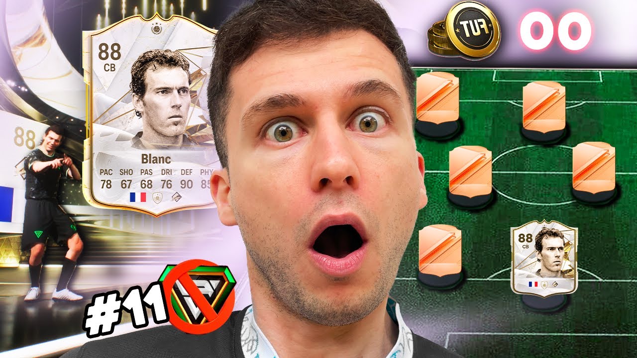 ZEREI O MEU CLUBE PRA TRAZER O BLANC DO DME E JOGUEI A WL COM ELE!!! CONTA SEM FP #11 - EAFC 24 - UT