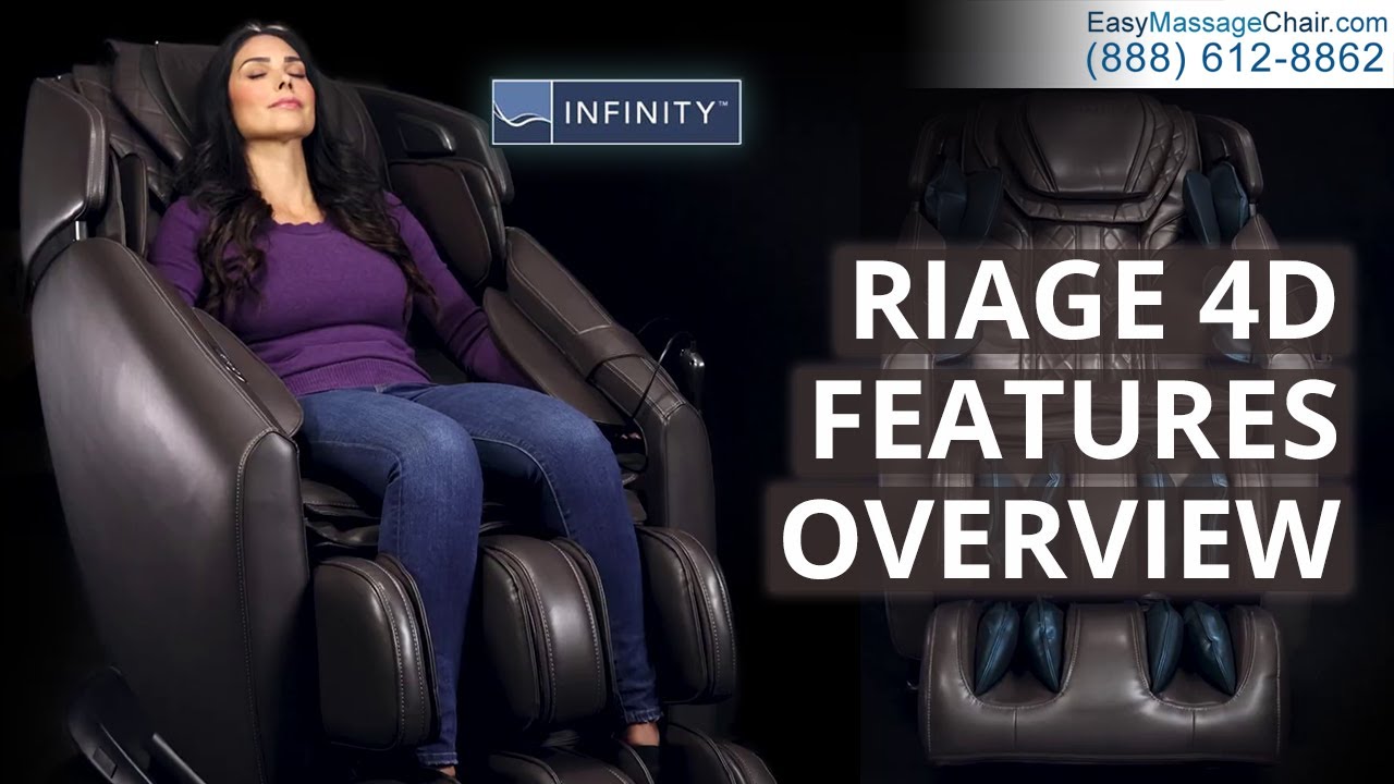 Infinity Riage 4D Massage Chair Features - YouTube