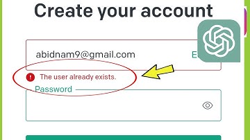 Fix Chatgpt | The user already exists Problem Solved