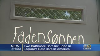 Two Baltimore Bars Featured On Esquire's Best Bars In America List