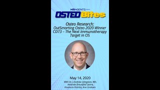 OsteoBites S1 Ep6:J. Andrew Livingston, MD Osteosarcoma Research,