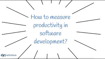 How to measure productivity in software development?