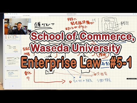 早稲田大学商学部_企業法Ⅱ 株主の義務: 支配株主の信認義務など #5-1