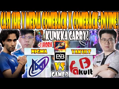 NIGMA VS YAKULT BROTHERS BO3[GAME 3]SUMAIL, GHOST VS EMO, FLYFLY - DREAMLEAGUE SEASON 26-DOTA 2-ESB