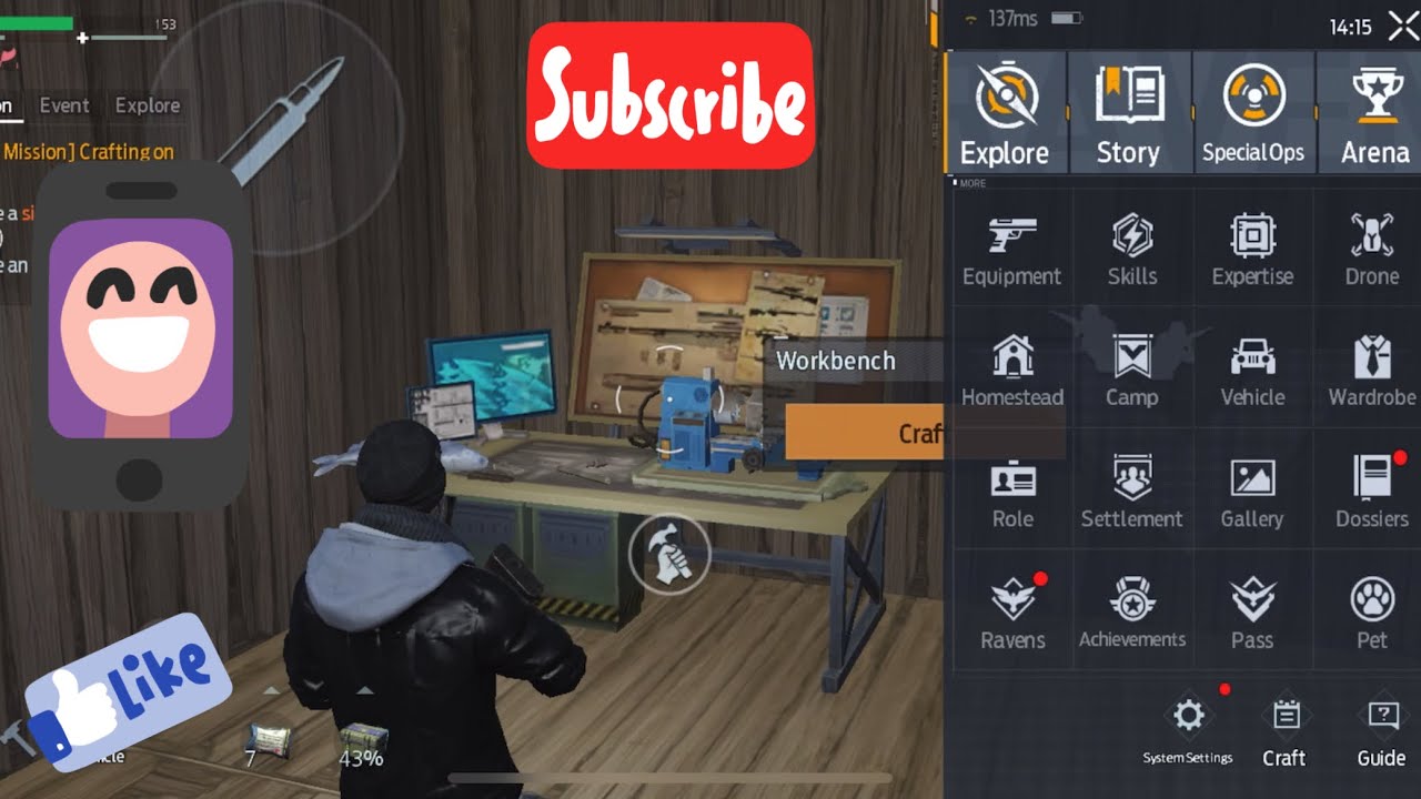 Undawn |All Settings |Explore,Story,Special Ops,Arena,Equipment,Skills,Expertise,Drone,Homestead,Etc