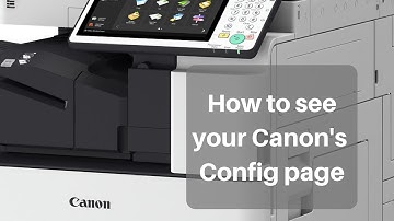 How to access your Canon