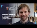 In conversation with an Education Masters student at Liverpool Hope
